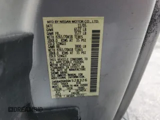 2006 Nissan Titan SE с VIN 1N6BA06B66N528326, выставлен на аукционе Copart как лот 63981045 с пробегом 234 990 миль миль и Списание • Salvage title. История ставок и продаж доступна на DreamBid. Изображение 12.