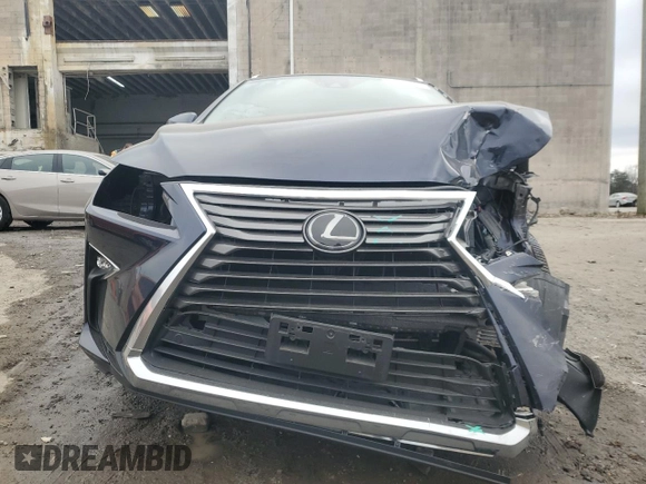 2019 Lexus RX with VIN JTJDZKCA8K2016815, listed as a Copart auction lot 48516635 with 46,513 mi miles and Salvage Title. Bid and sale history available at carsss.com. Image 5.