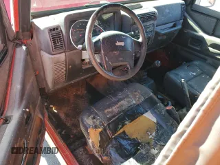 2004 Jeep Wrangler SE с VIN 1J4FA29154P783449, выставлен на аукционе Copart как лот 47625895 с пробегом 143 137 миль миль и Чистый • Clean title. История ставок и продаж доступна на DreamBid. Изображение 8.