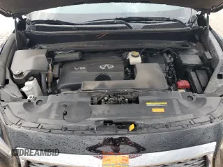 2017 Infiniti QX60 with VIN 5N1DL0MN1HC544592, listed as a Copart auction lot 85887984 with 84,244 mi miles and Salvage Title. Bid and sale history available at carsss.com. Image 12.