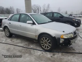 2001 Audi A4 с VIN WAUDC68D61A003383, выставлен на аукционе Copart как лот 85887854 с пробегом 276 900 миль миль и Чистый • Clean title. История ставок и продаж доступна на DreamBid. Изображение 4.
