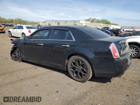 2013 Chrysler 300 with VIN 2C3CCAKT8DH523791, listed as a Copart auction lot 54598405 with Not Provided miles and Salvage Title. Bid and sale history available at carsss.com. Image 2.