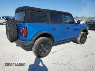 2024 Ford Bronco with VIN 1FMDE1BHXRLA88798, listed as a Copart auction lot 87472494 with 911 mi miles and Salvage title. Bid and sale history available at DreamBid. Image 3.