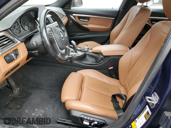 2017 BMW 3 Series 340i xDrive with VIN WBA8B7C54HK704017, listed as a Copart auction lot 88069165 with 78,810 mi miles and Salvage Title. Bid and sale history available at carsss.com. Image 7.