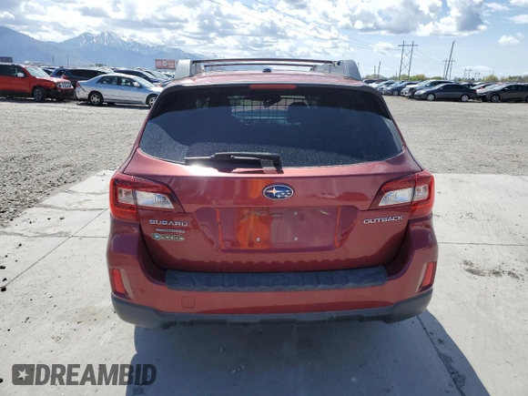2015 Subaru Outback Limited with VIN 4S4BSBJC8F3238429, listed as a Copart auction lot 54158465 with 181,174 mi miles and Salvage Title. Bid and sale history available at DreamBid. Image 6.