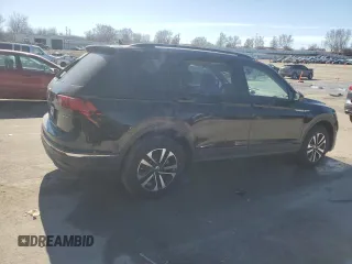 2024 Volkswagen Tiguan S with VIN 3VVFB7AX0RM134060, listed as a Copart auction lot 44733445 with Not provided miles and Salvage title. Bid and sale history available at DreamBid. Image 3.