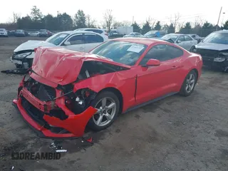 2017 Ford Mustang V6 with VIN 1FA6P8AM3H5271340, listed as a IAAI auction lot 41469159 with 92,175 mi miles and . Bid and sale history available at carsss.com. Image 17.