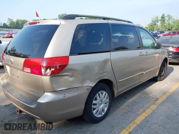 2005 Toyota Sienna CE с VIN 5TDZA23C15S279226, выставлен на аукционе IAAI как лот 42670735 с пробегом 521 527 миль миль и . История ставок и продаж доступна на DreamBid. Изображение 4.