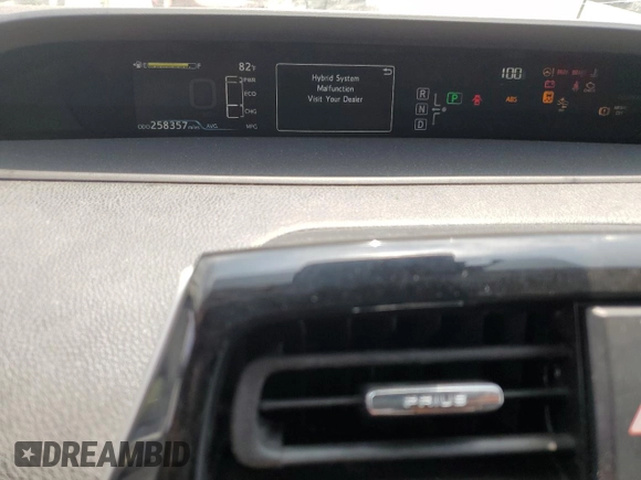 2017 Toyota Prius Two с VIN JTDKBRFUXH3024754, выставлен на аукционе Copart как лот 59633355 с пробегом 258 357 миль миль и Чистый • Clean title. История ставок и продаж доступна на DreamBid. Изображение 9.
