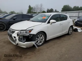 2016 Lexus CT 200h z VIN JTHKD5BH8G2272323, wystawiony jako Copart lot #60712765 z przebiegiem 217 666 mil mil oraz Szkoda całkowita • Salvage title. Historia ofert i sprzedaży dostępna na DreamBid. Obrazek 1.