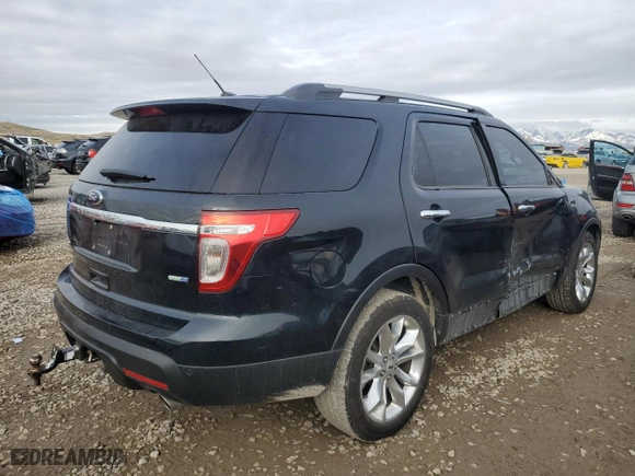 2014 Ford Explorer Limited with VIN 1FM5K8F82EGB22669, listed as a Copart auction lot 45756275 with 143,393 mi miles and Salvage Title. Bid and sale history available at carsss.com. Image 3.