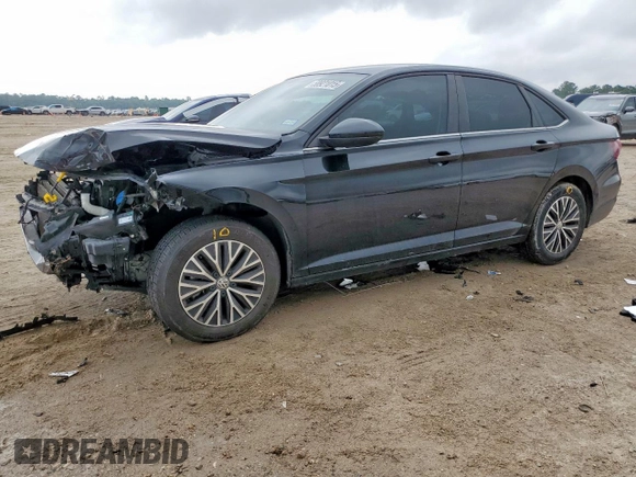 2021 Volkswagen Jetta S with VIN 3VWC57BU1MM008017, listed as a Copart auction lot 58921015 with 95,561 mi miles and Salvage title. Bid and sale history available at DreamBid. Image 1.