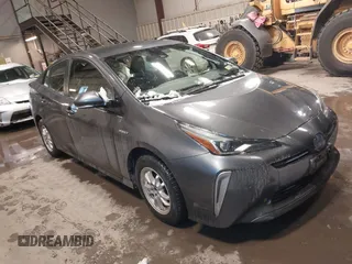 2020 Toyota Prius LE with VIN JTDL9RFU8L3016452, listed as a IAAI auction lot 41417551 with 52,810 mi miles and . Bid and sale history available at DreamBid. Image 1.