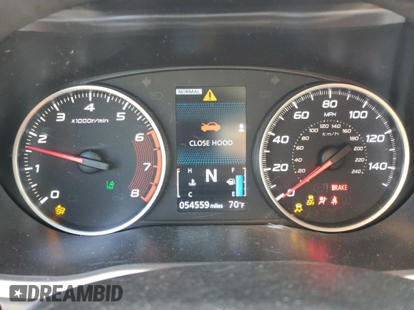 2023 Mitsubishi Eclipse Cross SE z VIN JA4ATWAA9PZ005526, wystawiony jako Copart lot #47882325 z przebiegiem 54 559 mil mil oraz Szkoda całkowita • Salvage title. Historia ofert i sprzedaży dostępna na DreamBid. Obrazek 9.