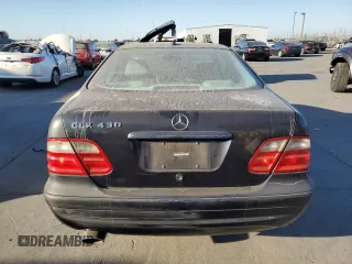 2002 Mercedes-Benz CLK 320/430 with VIN WDBLJ70G32T111304, listed as a Copart auction lot 73843804 with 141,980 mi miles and Salvage Title. Bid and sale history available at DreamBid. Image 6.