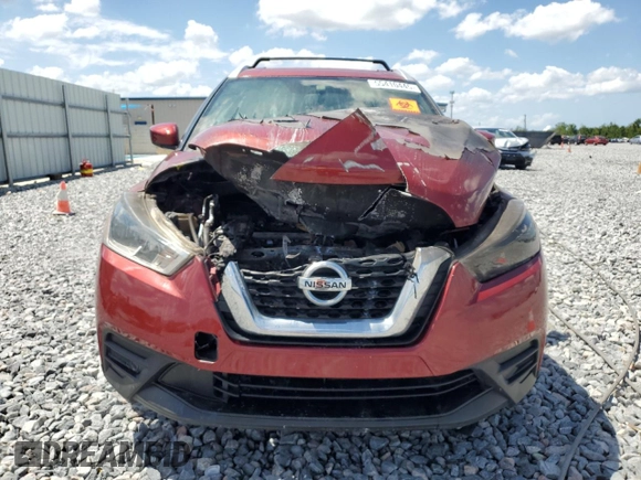 2019 Nissan Kicks S with VIN 3N1CP5CU9KL513129, listed as a Copart auction lot 55410445 with Not Provided miles and Non Repairable. Bid and sale history available at DreamBid. Image 5.