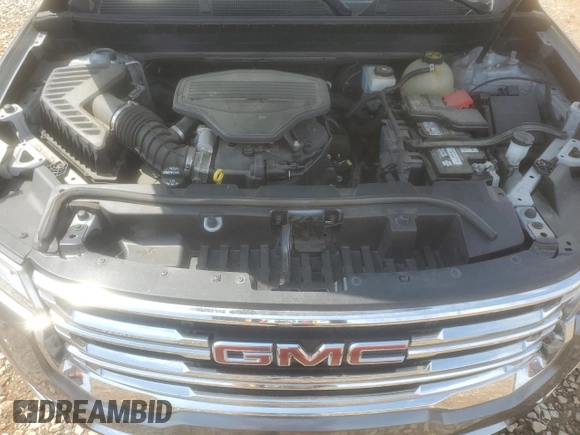 2020 GMC Acadia SLT with VIN 1GKKNMLS6LZ160340, listed as a Copart auction lot 57523595 with 90,546 mi miles and Salvage title. Bid and sale history available at DreamBid. Image 12.