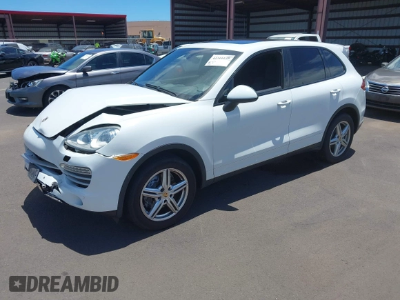 2014 Porsche Cayenne with VIN WP1AA2A22ELA97168, listed as a IAAI auction lot 42315149 with 99,183 mi miles and . Bid and sale history available at DreamBid. Image 2.