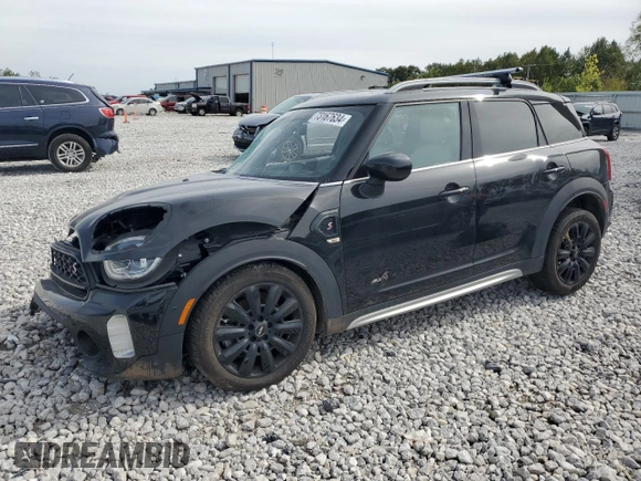 2022 MINI Countryman Cooper S z VIN WMZ83BR01N3N78901, wystawiony jako Copart lot #73167634 z przebiegiem Nie podano mil oraz Szkoda całkowita • Salvage title. Historia ofert i sprzedaży dostępna na DreamBid. Obrazek 1.