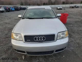 2002 Audi A6 with VIN WAULD64B12N073218, listed as a Copart auction lot 84092264 with 0 mi miles and Salvage Title. Bid and sale history available at carsss.com. Image 5.