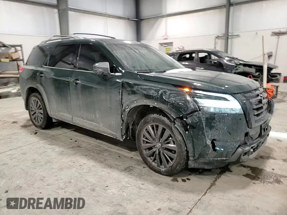 2024 Nissan Pathfinder SL with VIN 5N1DR3CDXRC252174, listed as a Copart auction lot 46054675 with 10,589 mi miles and Salvage title. Bid and sale history available at DreamBid. Image 11.
