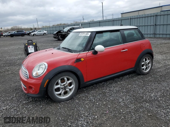2012 MINI Hardtop with VIN WMWSU3C53CT367481, listed as a Copart auction lot 55494185 with 147,027 mi miles and Clean Title. Bid and sale history available at DreamBid. Image 1.