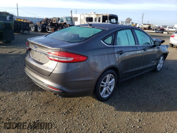 2018 Ford Fusion Hybrid SE with VIN 3FA6P0LUXJR165243, listed as a Copart auction lot 72653682 with 52,880 mi miles. Bid and sale history available at carsss.com. Image 3.