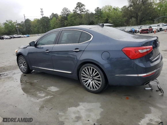 2014 Kia Cadenza Premium with VIN KNALN4D74E5124714, listed as a Copart auction lot 51262805 with 101,188 mi miles and Salvage Title. Bid and sale history available at carsss.com. Image 2.