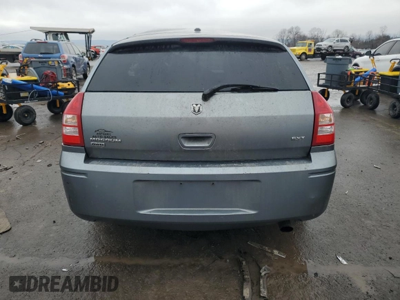 2006 Dodge Magnum SXT with VIN 2D8GZ47V76H344900, listed as a Copart auction lot 45191245 with Not Provided miles and Salvage Title. Bid and sale history available at DreamBid. Image 6.