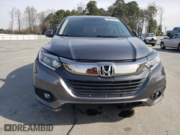 2022 Honda HR-V LX with VIN 3CZRU6H3XNM750419, listed as a Copart auction lot 48431305 with 55,744 mi miles and Salvage Title. Bid and sale history available at carsss.com. Image 5.