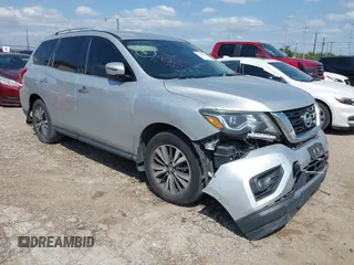 2017 Nissan Pathfinder SL with VIN 5N1DR2MN4HC626357, listed as a IAAI auction lot 42349586 with 144,429 mi miles and . Bid and sale history available at DreamBid. Image 1.