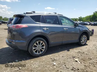 2016 Toyota RAV4 Limited with VIN JTMDJREV7GD035192, listed as a Copart auction lot 61754305 with 67,084 mi miles and Salvage title. Bid and sale history available at DreamBid. Image 3.