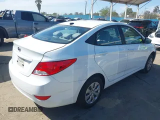 2017 Hyundai Accent SE with VIN KMHCT4AE0HU313703, listed as a IAAI auction lot 41839215 with 87,300 mi miles. Bid and sale history available at carsss.com. Image 4.