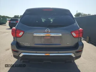 2019 Nissan Pathfinder S z VIN 5N1DR2MN7KC608944, wystawiony jako Copart lot #57270745 z przebiegiem 70 455 mil mil oraz Czysty tytuł • Clean title. Historia ofert i sprzedaży dostępna na DreamBid. Obrazek 6.