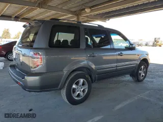 2007 Honda Pilot EX-L with VIN 5FNYF28667B024000, listed as a Copart auction lot 47191975 with 195,841 mi miles and Clean Title. Bid and sale history available at carsss.com. Image 3.