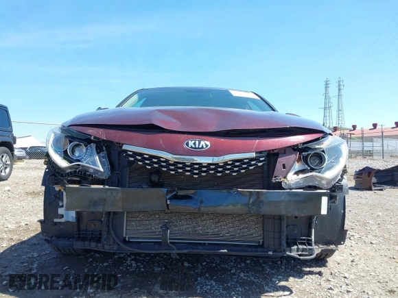 2016 Kia Optima EX z VIN 5XXGU4L37GG114750, wystawiony jako IAAI lot #42154903 z przebiegiem 97 625 mil mil oraz . Historia ofert i sprzedaży dostępna na DreamBid. Obrazek 6.