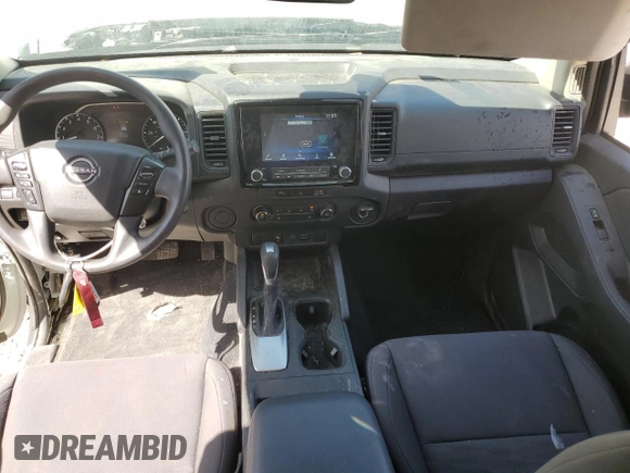2024 Nissan Frontier S with VIN 1N6ED1CL9RN657883, listed as a Copart auction lot 52134545 with 7,602 mi miles and Clean title. Bid and sale history available at DreamBid. Image 8.