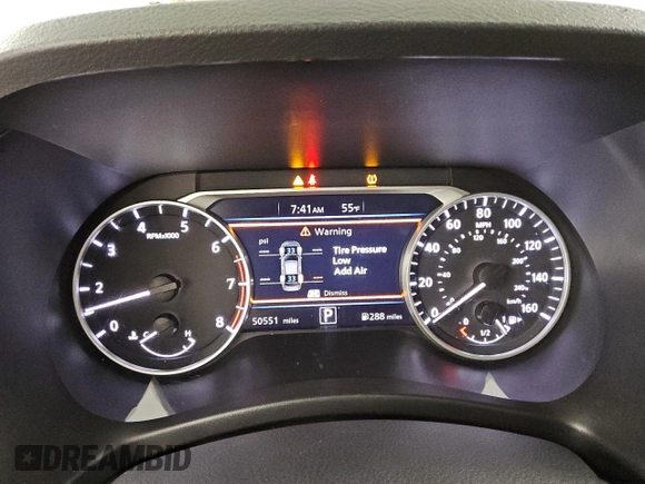 2023 Nissan Sentra SV with VIN 3N1AB8CVXPY227719, listed as a Copart auction lot 50914535 with 50,551 mi miles and Salvage Title. Bid and sale history available at DreamBid. Image 9.