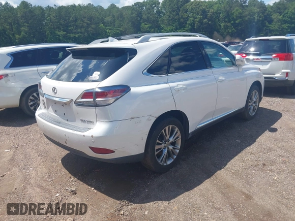 2014 Lexus RX 350 with VIN 2T2BK1BA9EC251218, listed as a IAAI auction lot 42043461 with 112,888 mi miles and . Bid and sale history available at DreamBid. Image 4.