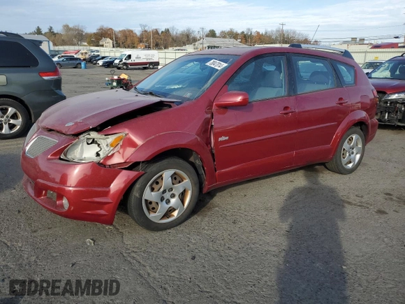 2005 Pontiac Vibe with VIN 5Y2SL63875Z406591, listed as a Copart auction lot 78047014 with 276,187 mi miles and Salvage Title. Bid and sale history available at carsss.com. Image 1.