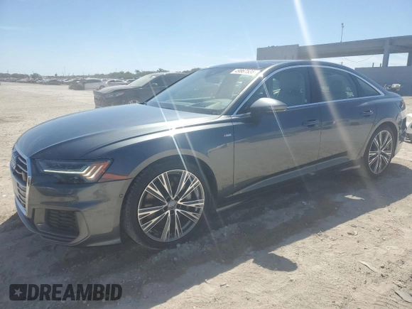 2019 Audi A6 Prestige z VIN WAUM2AF26KN074195, wystawiony jako Copart lot #49867535 z przebiegiem 56 898 mil mil oraz Szkoda całkowita • Salvage title. Historia ofert i sprzedaży dostępna na DreamBid. Obrazek 1.