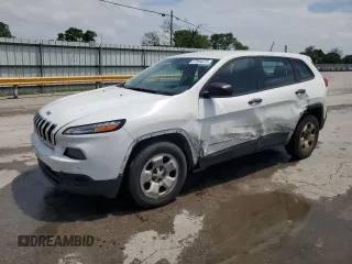 2015 Jeep Cherokee Sport z VIN 1C4PJLAB8FW676733, wystawiony jako Copart lot #57844075 z przebiegiem 295 574 mil mil oraz Szkoda całkowita • Salvage title. Historia ofert i sprzedaży dostępna na DreamBid. Obrazek 1.