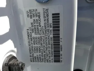 2021 Honda CR-V EX-L z VIN 7FARW1H86ME013580, wystawiony jako Copart lot #57812465 z przebiegiem 89 681 mil mil oraz Szkoda całkowita • Salvage title. Historia ofert i sprzedaży dostępna na DreamBid. Obrazek 13.