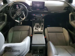 2022 Audi SQ5 Premium Plus with VIN WA1B4AFY1N2136126, listed as a Copart auction lot 47566484 with 25,777 mi miles and . Bid and sale history available at DreamBid. Image 8.