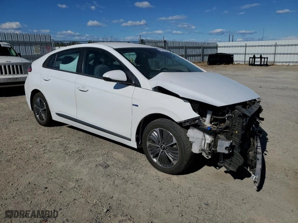 2020 Hyundai Ioniq Plug-In Hybrid SE with VIN KMHC65LD0LU223140, listed as a Copart auction lot 76121704 with NaN miles and Salvage Title. Bid and sale history available at carsss.com. Image 4.