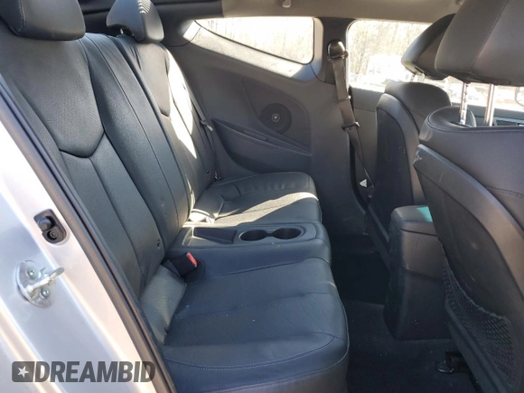 2014 Hyundai Veloster Turbo with VIN KMHTC6AE8EU183757, listed as a Copart auction lot 47384425 with 82,561 mi miles and Salvage Title. Bid and sale history available at carsss.com. Image 10.
