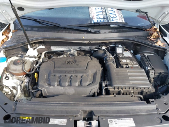 2018 Volkswagen Tiguan SEL Premium with VIN 3VV5B7AX5JM176434, listed as a IAAI auction lot 41684514 with 47,988 mi miles and . Bid and sale history available at DreamBid. Image 10.