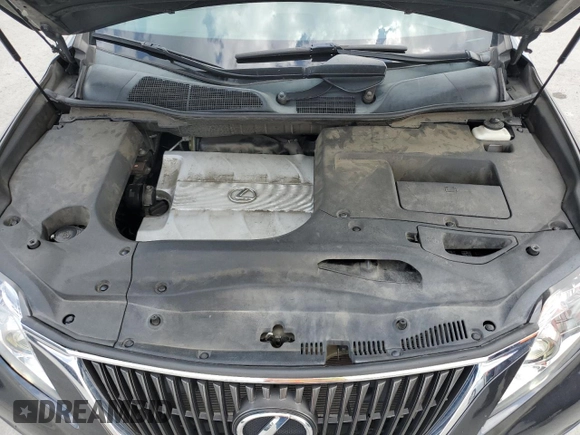 2011 Lexus RX 350 with VIN 2T2ZK1BA2BC060900, listed as a Copart auction lot 53266895 with 162,879 mi miles and Salvage Title. Bid and sale history available at DreamBid. Image 12.