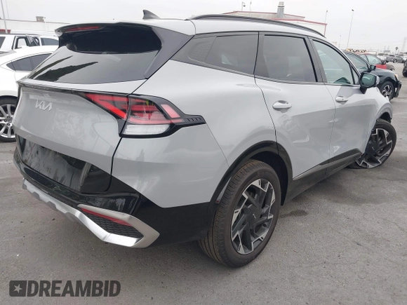 2025 Kia Sportage SX-Prestige z VIN 5XYK53DF4SG253958, wystawiony jako IAAI lot #41839577 z przebiegiem 8 205 mil mil oraz . Historia ofert i sprzedaży dostępna na DreamBid. Obrazek 4.