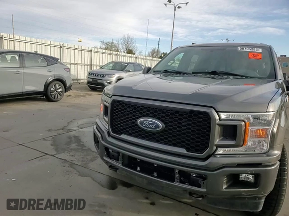 2018 Ford F-150 XL with VIN 1FTEW1EP9JKD68540, listed as a Copart auction lot 50795385 with 75,747 mi miles and Clean Title. Bid and sale history available at carsss.com. Image 13.